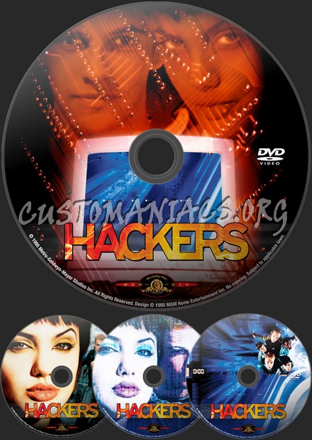 Hackers dvd label