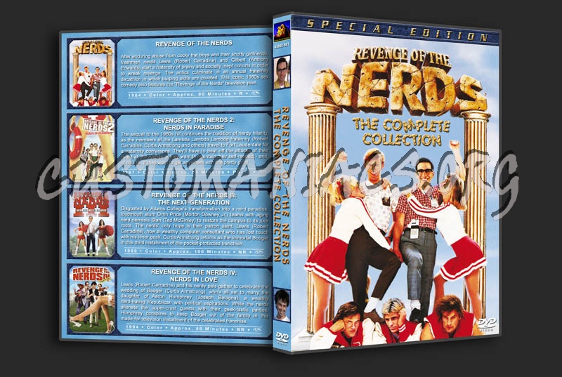 Revenge of the Nerds Collection dvd cover