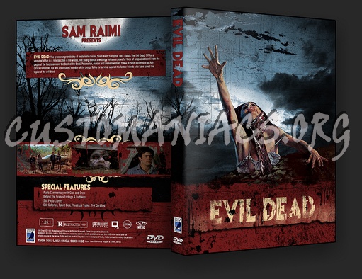 Evil Dead dvd cover