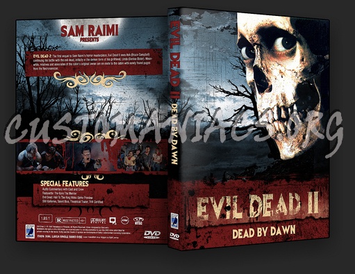 Evil Dead 2 dvd cover