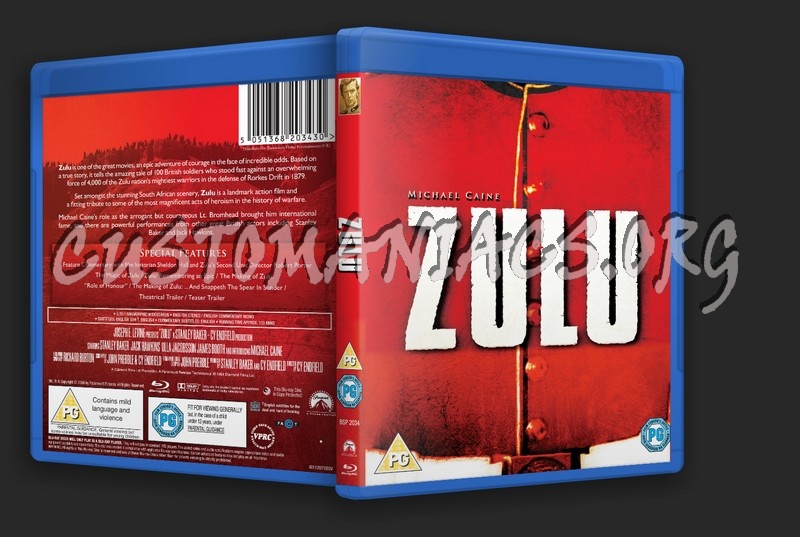 Zulu blu-ray cover