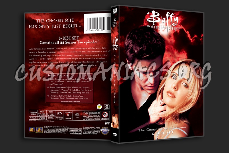 Buffy Season 2 dvd cover