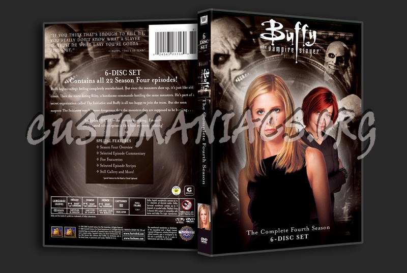 Buffy Season 4 dvd cover