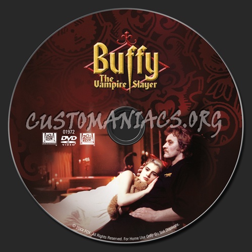 Buffy the Vampire Slayer (1992) dvd label