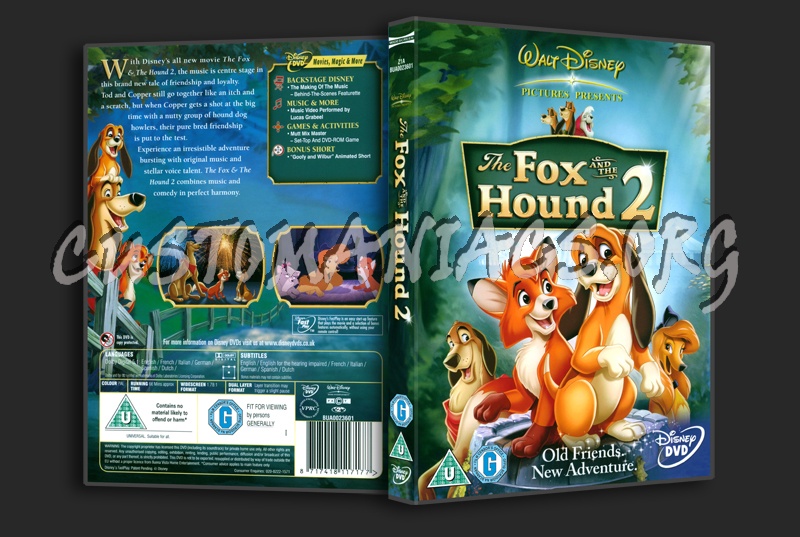 The Fox And The Hound 2 dvd cover