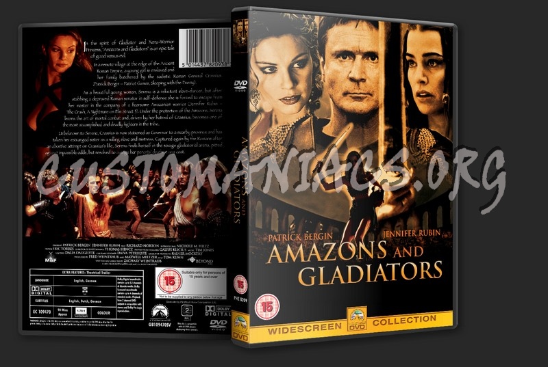 Amazons and Gladiators dvd cover