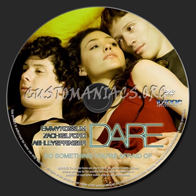 Dare dvd label