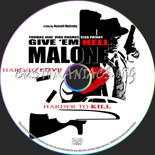 Give'em Hell Malone dvd label