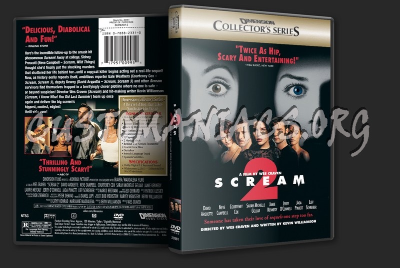 Scream 2 dvd cover