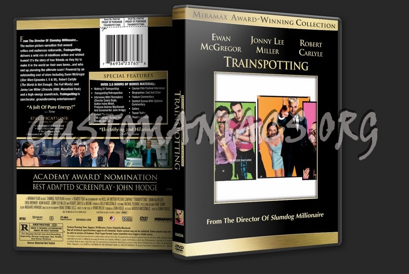 Trainspotting dvd cover