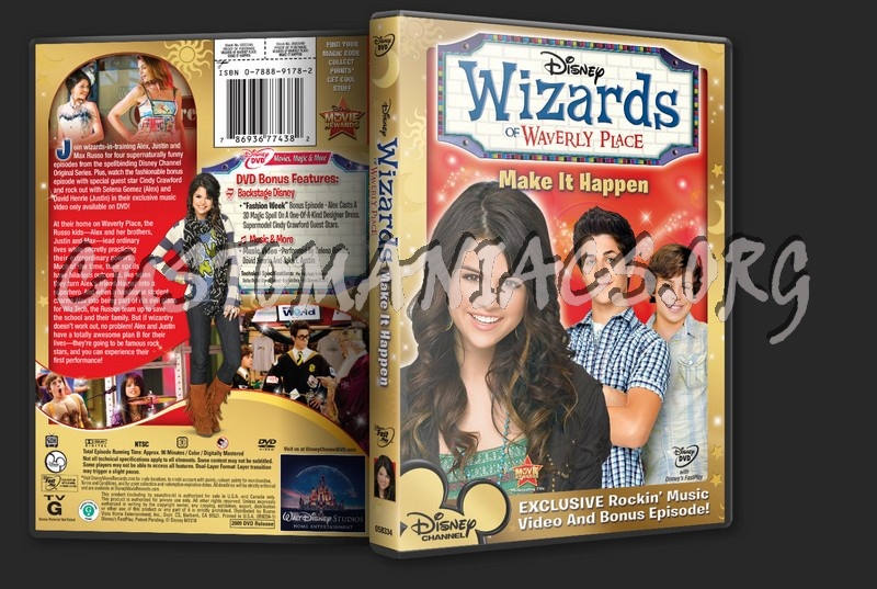 Wizards of Waverly Place - Make It Happen dvd cover