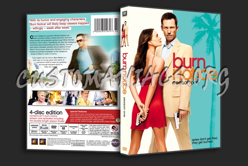 Burn Notice Season 1 dvd cover