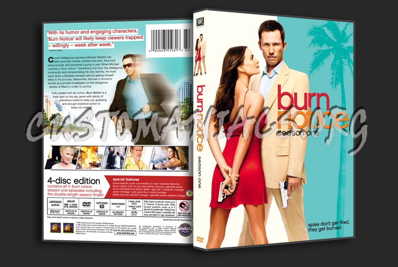 Burn Notice Season 1 dvd cover