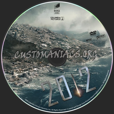 2012 dvd label