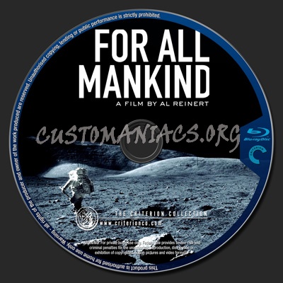 For All Mankind blu-ray label