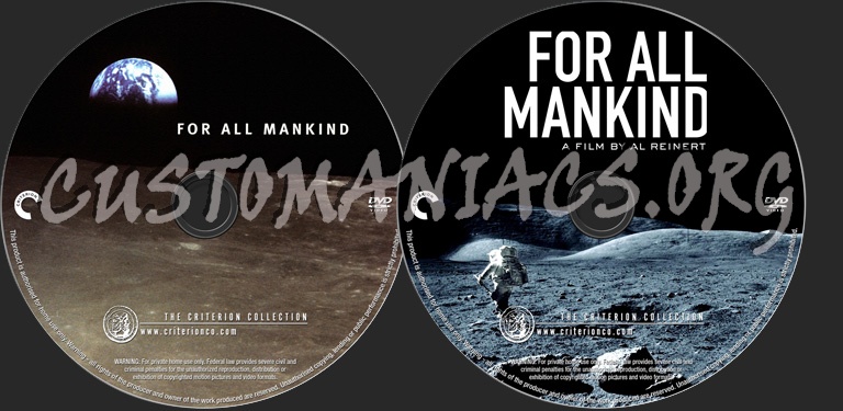 For All Mankind dvd label