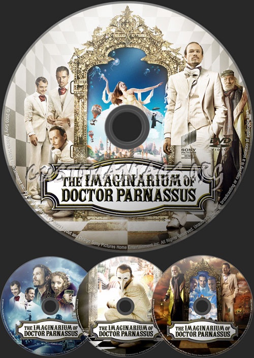 The Imaginarium Of Doctor Parnassus dvd label