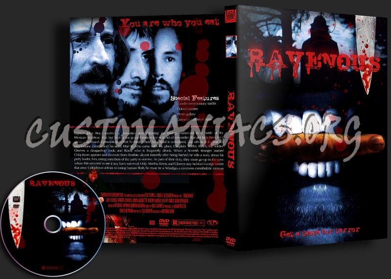 Ravenous dvd cover