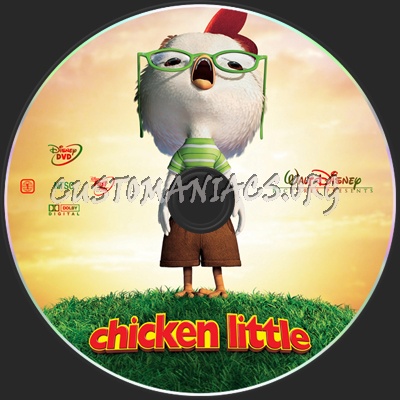 Chicken Little dvd label