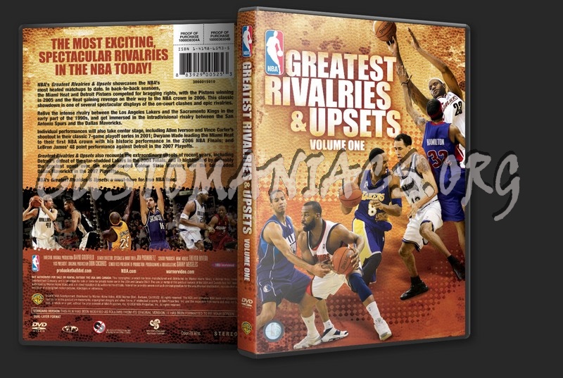 NBA Greatest Rivalries & Upsets Volume 1 dvd cover