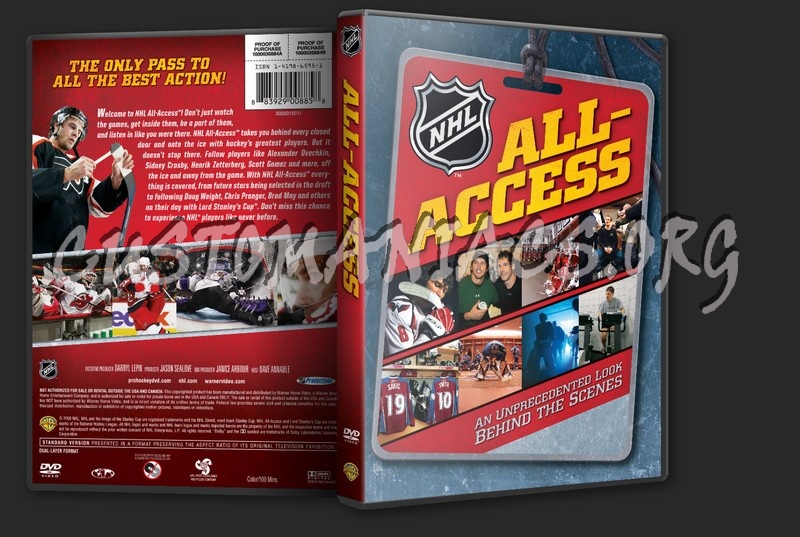 NHL: All Access 2008 dvd cover