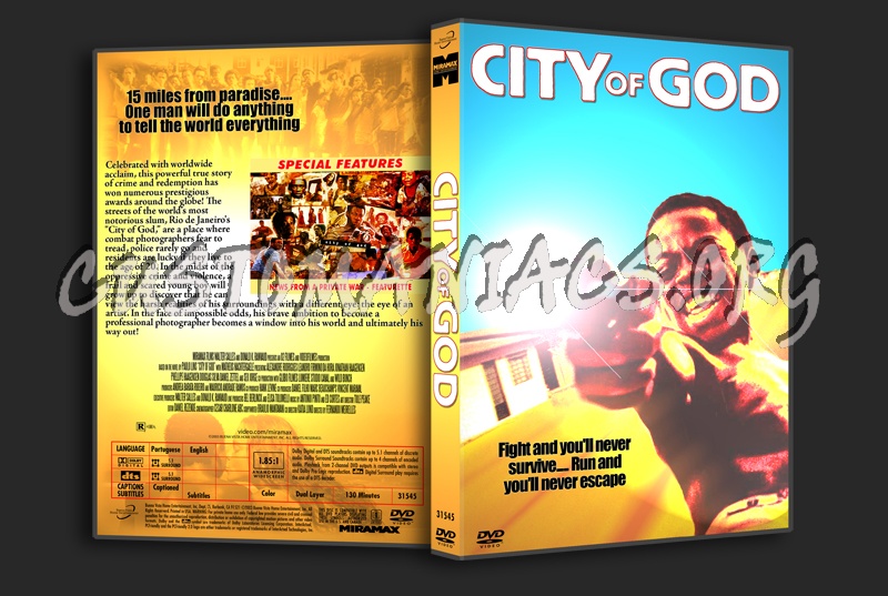 City Of God dvd cover