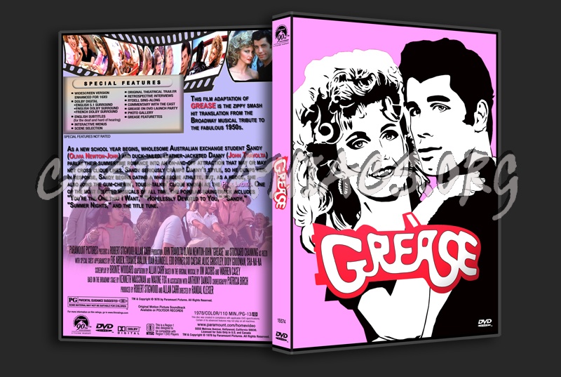 Grease dvd cover