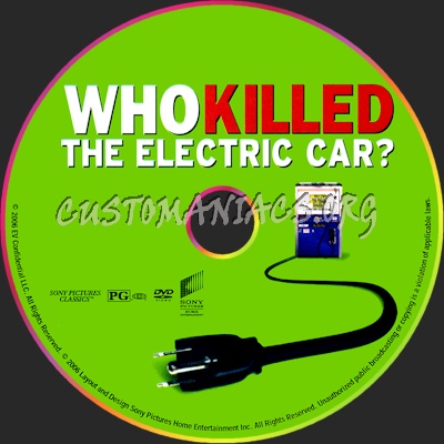 Who Killed the Electric Car dvd label