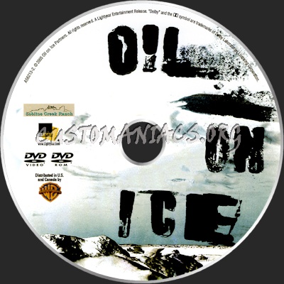 Oil On Ice dvd label