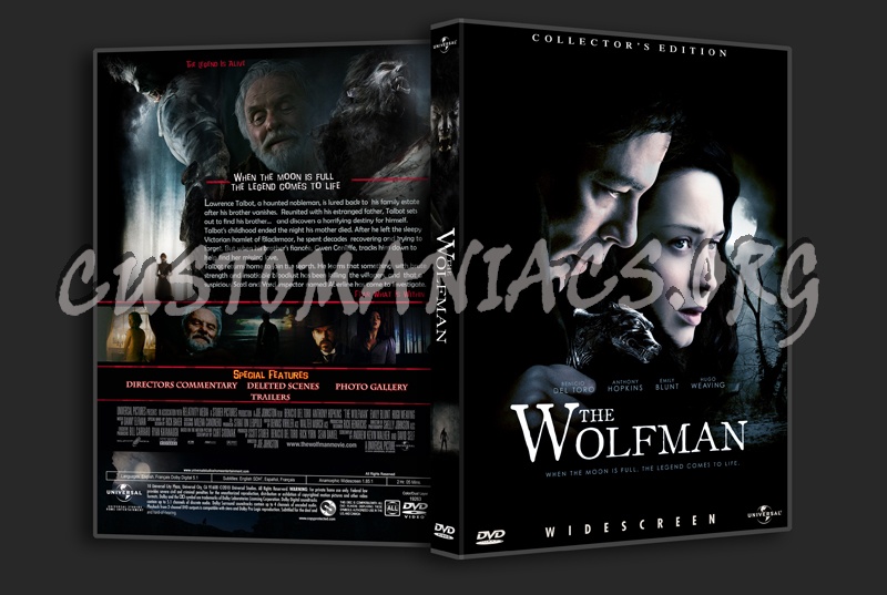 The Wolfman dvd cover