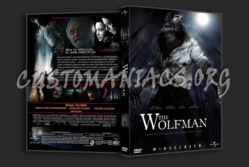 The Wolfman dvd cover