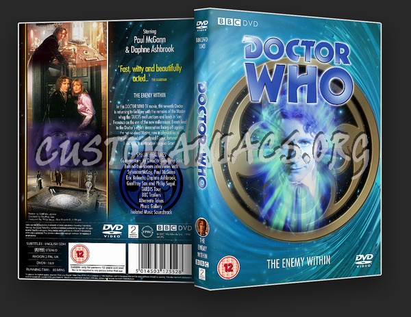 Doctor Who: The Movie  aka The Enemy Within dvd cover