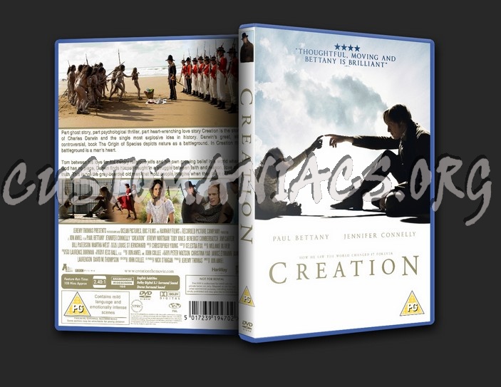 Creation dvd cover