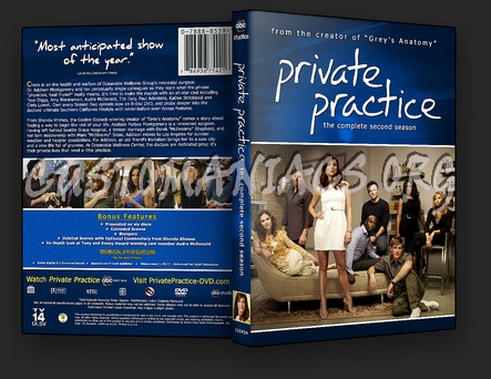 Private Practice Season 2 dvd cover