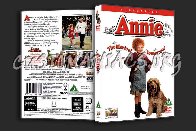 Annie dvd cover