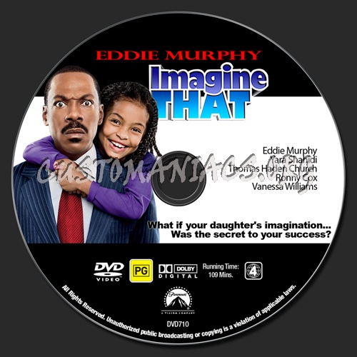 Eddie Murphy Collection - Imagine That dvd label