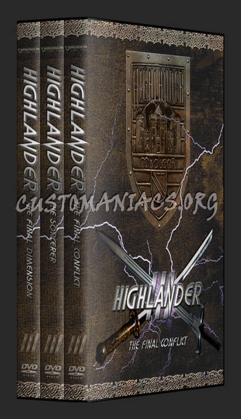 Highlander 3 Sorcerer dvd cover