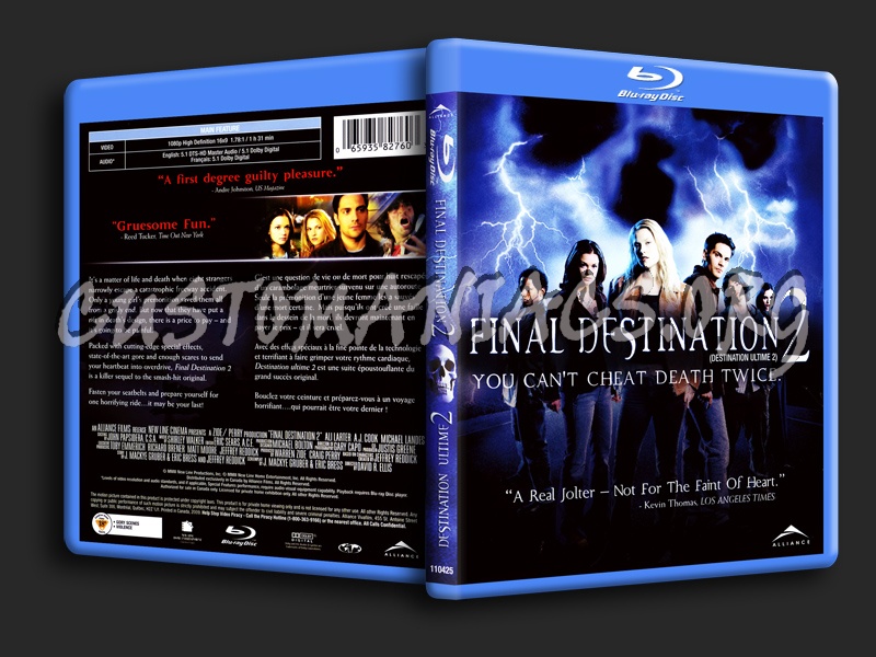 Final Destination 2 blu-ray cover