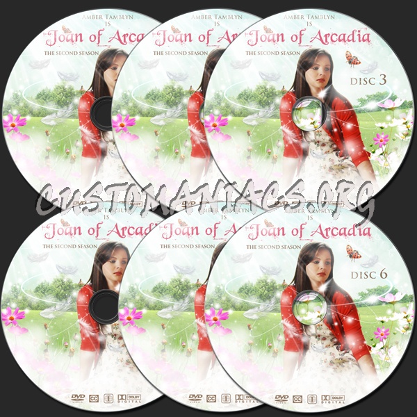 Joan of Arcadia Season 2 dvd label