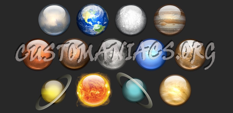 Solar System Icons 