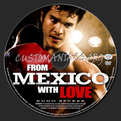 From Mexico with Love dvd label