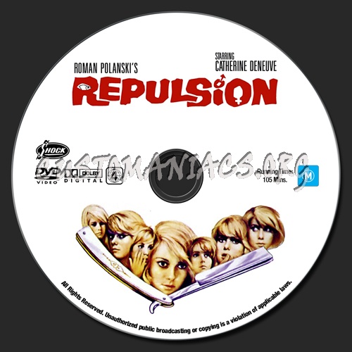 Repulsion dvd label