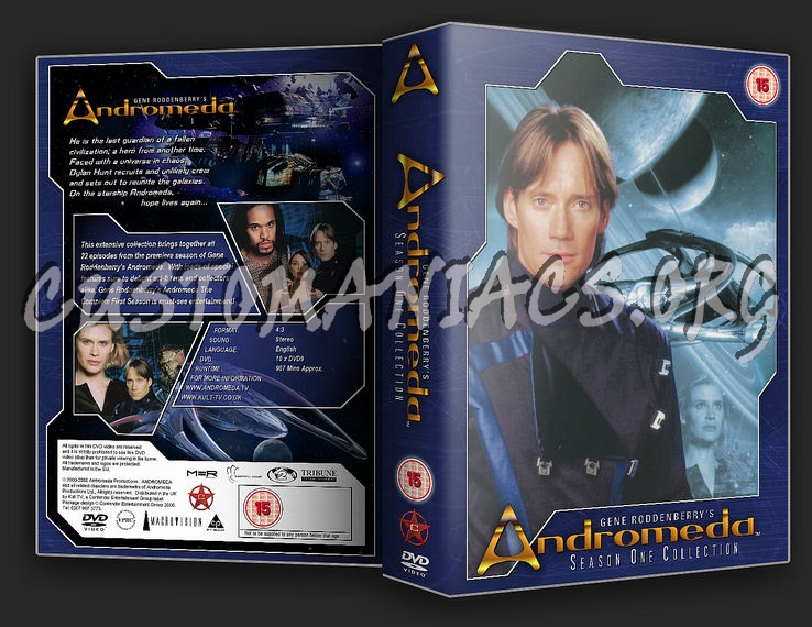 Andromeda - Season 1 - Region 2 dvd cover