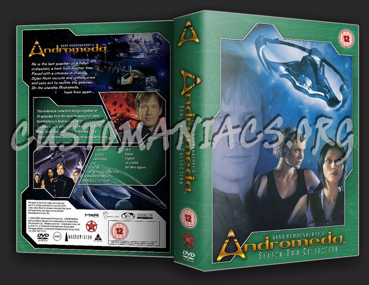 Andromeda - Season 2 - Region 2 dvd cover