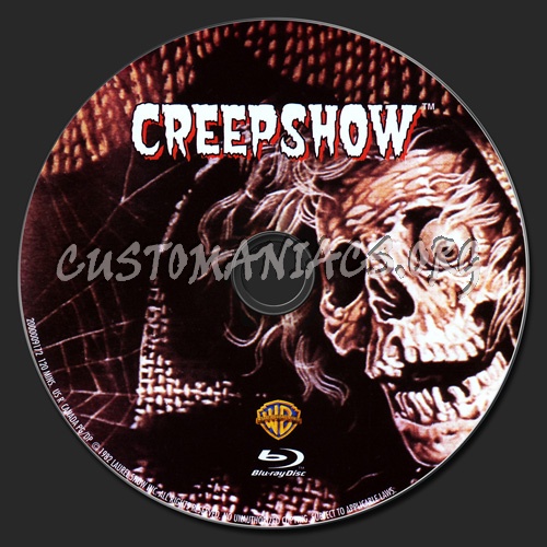 Creepshow blu-ray label