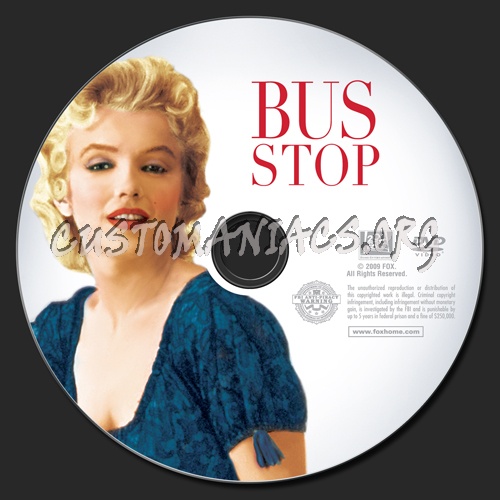 Bus Stop dvd label