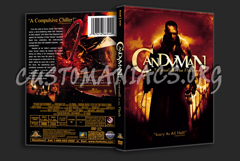 Candyman Farewell to the Flesh dvd cover