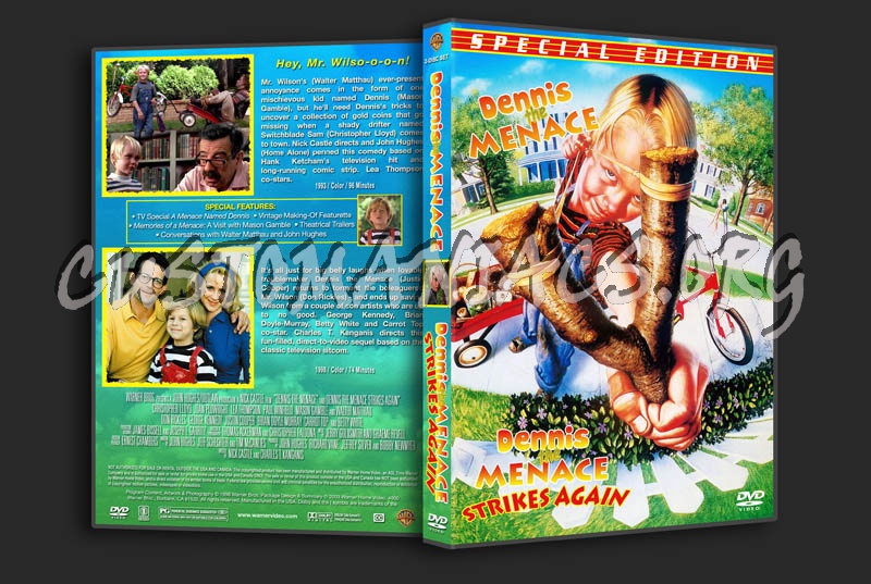 Dennis the Menace Double Feature dvd cover