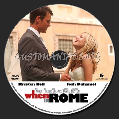 When in Rome dvd label
