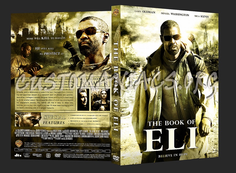 The Book Of Eli dvd cover